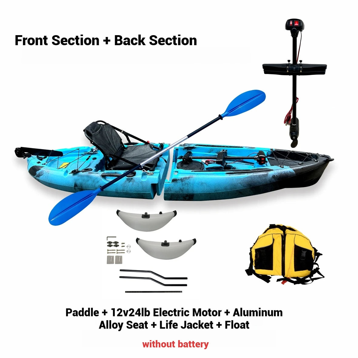 Portable Kayak for Solo/Tandem