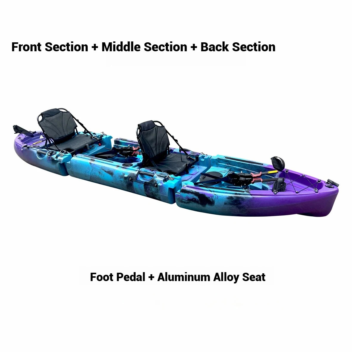 Portable Kayak for Solo/Tandem