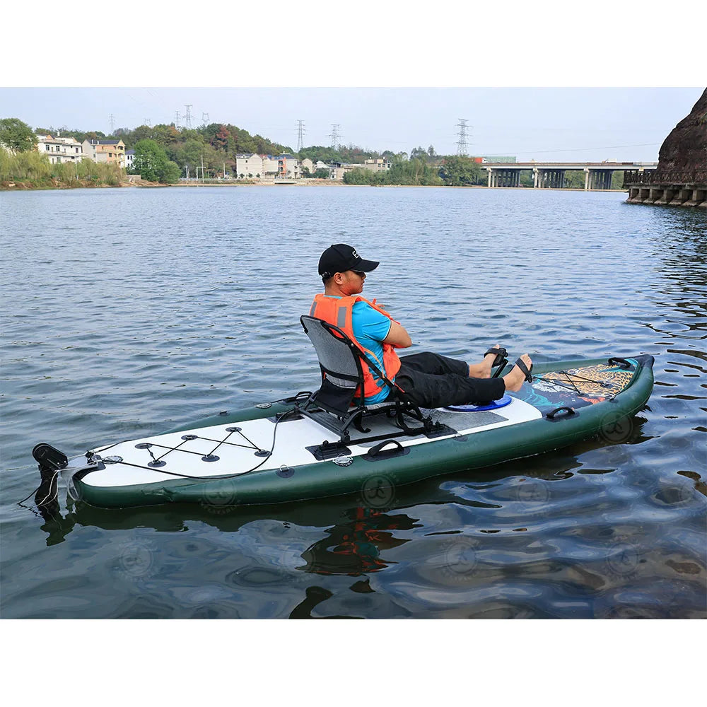 Inflatable SUP Pedal Board for Fishing
