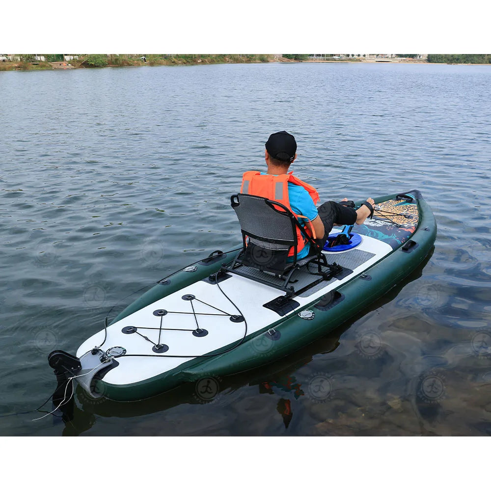 Inflatable SUP Pedal Board for Fishing