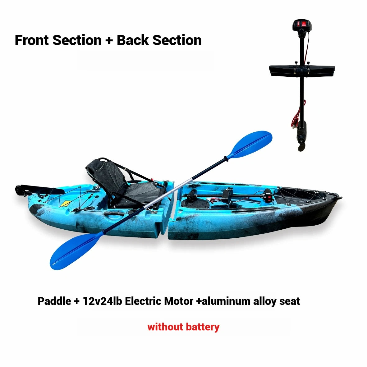 Portable Kayak for Solo/Tandem