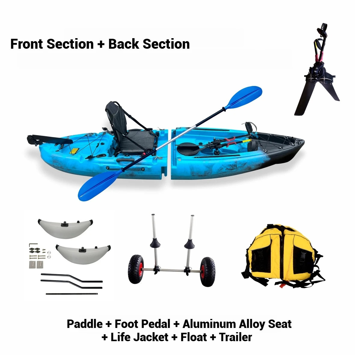 Portable Kayak for Solo/Tandem