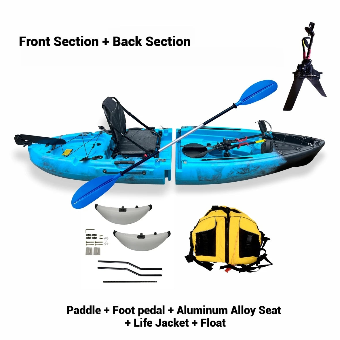 Portable Kayak for Solo/Tandem