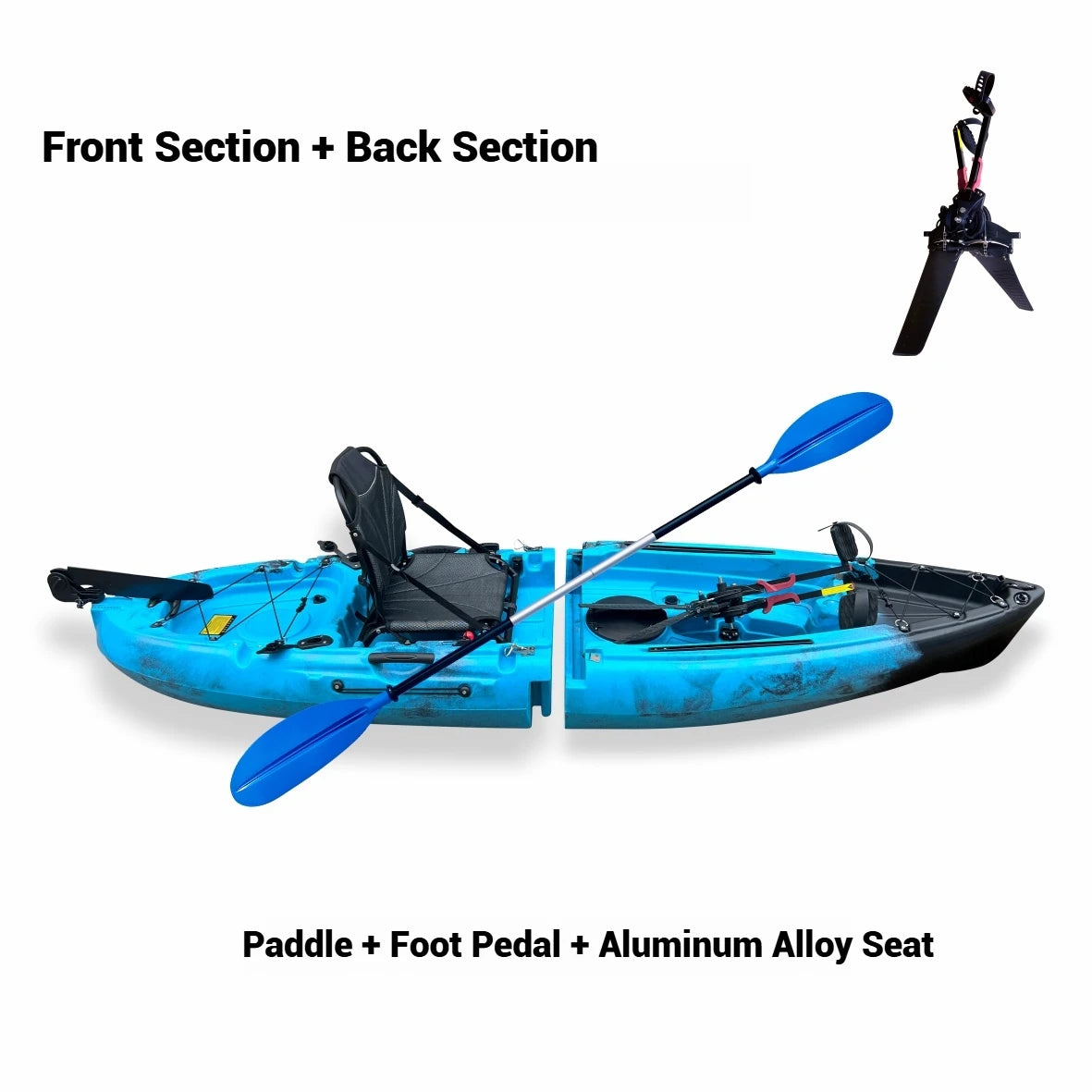 Portable Kayak for Solo/Tandem