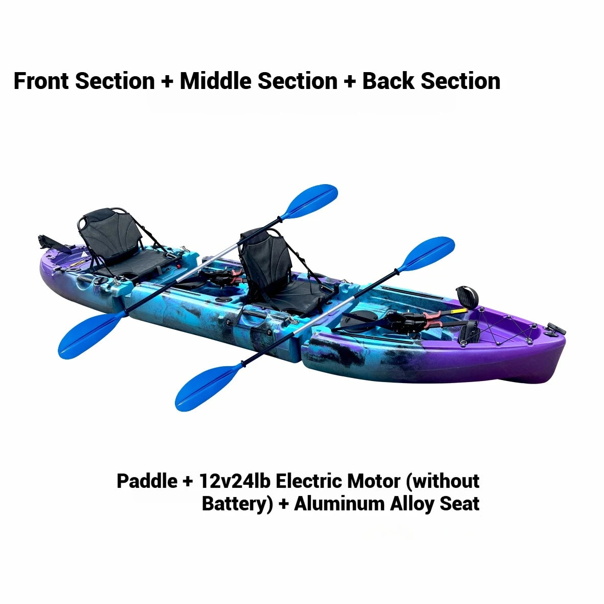 Portable Kayak for Solo/Tandem