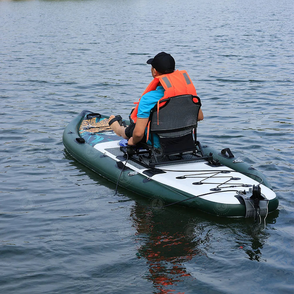 Inflatable SUP Pedal Board for Fishing