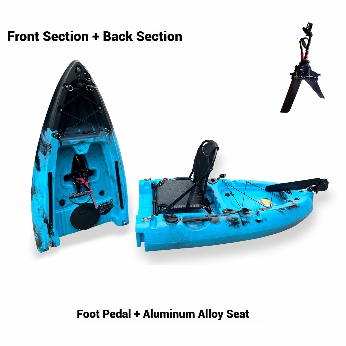 Portable Kayak for Solo/Tandem