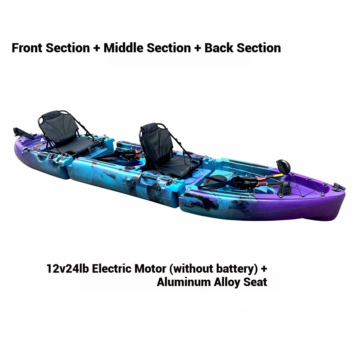 Portable Kayak for Solo/Tandem
