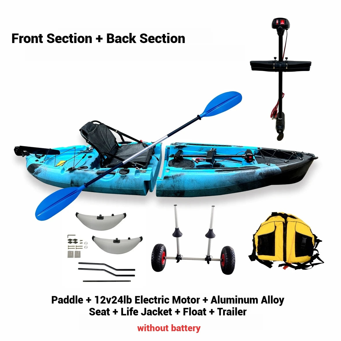 Portable Kayak for Solo/Tandem