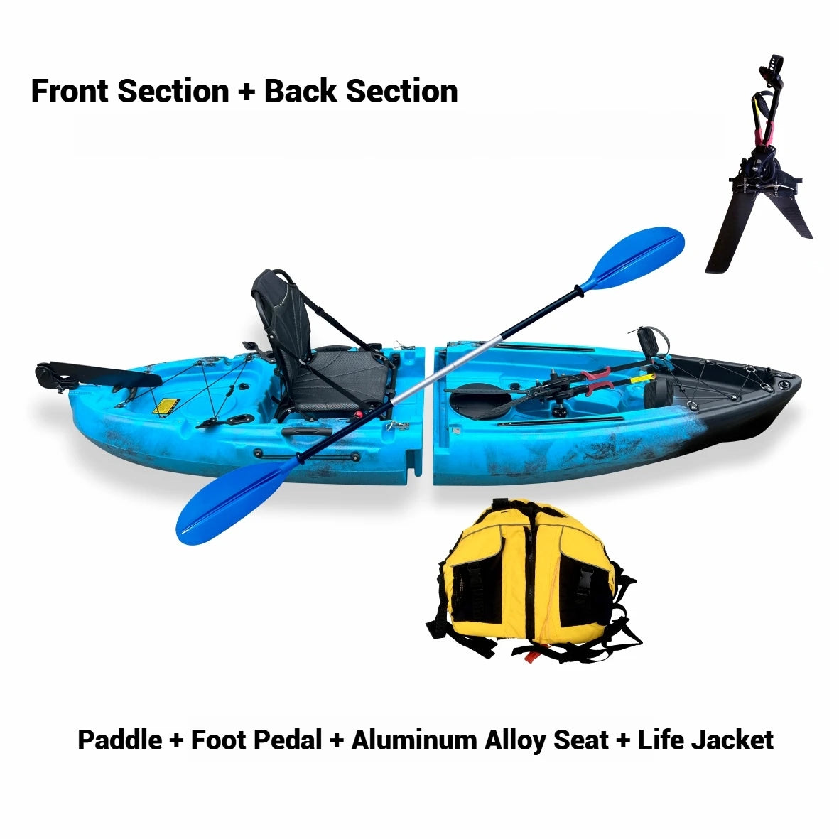 Portable Kayak for Solo/Tandem