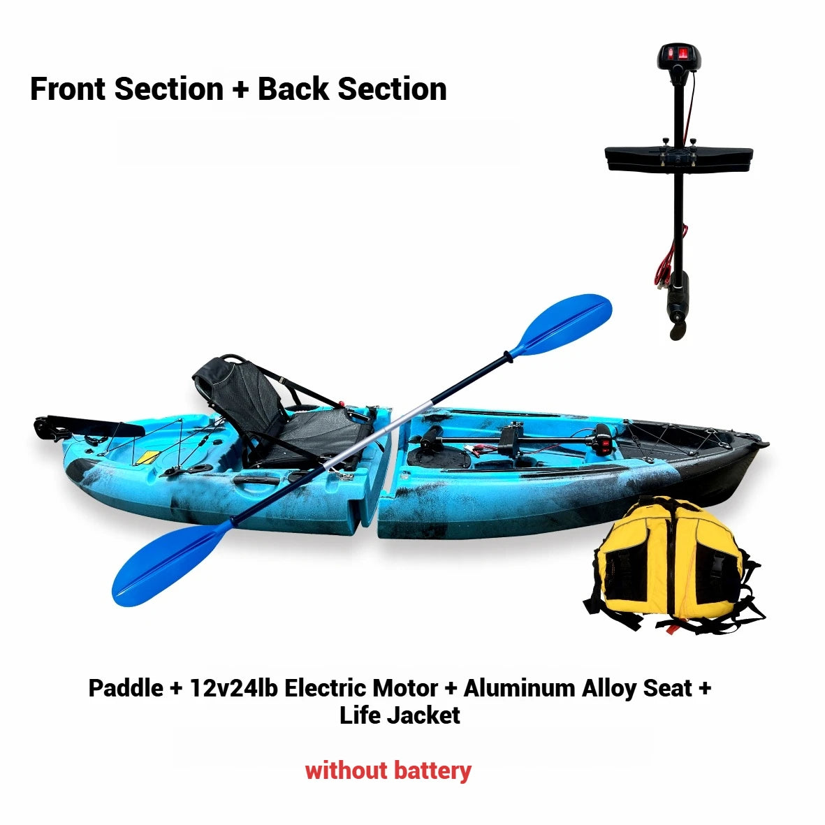 Portable Kayak for Solo/Tandem