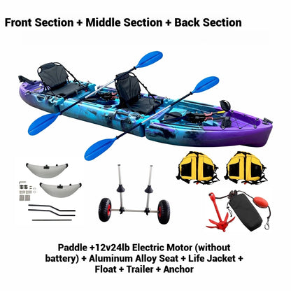Portable Kayak for Solo/Tandem