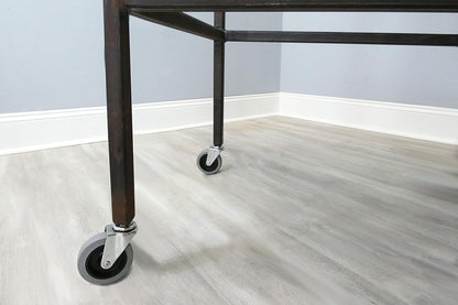 9807 3-Inch Swivel Stem Caster, Rubber Wheel, 7/16-Inch Stem Diameter, 175-Lb Load Capacity